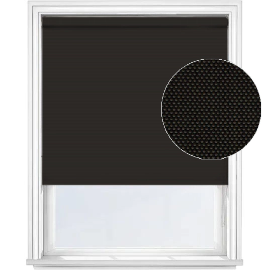 Diana roller blind - charcoal